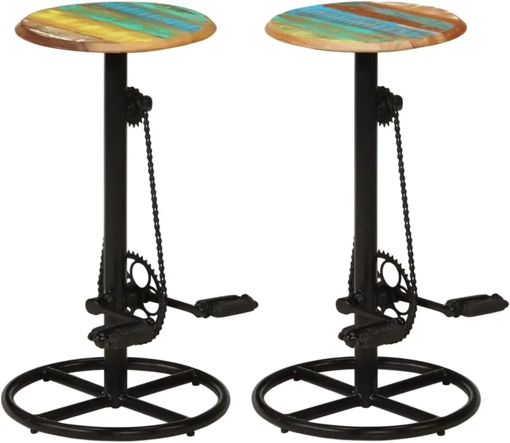 Home Bar Stools - Krzesła barowe 2 szt., krzesło do