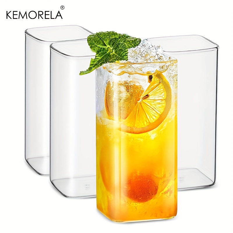 Highball Glass Set - 4 szt. Kieliszki filiżanki 15oz/19oz cienkich