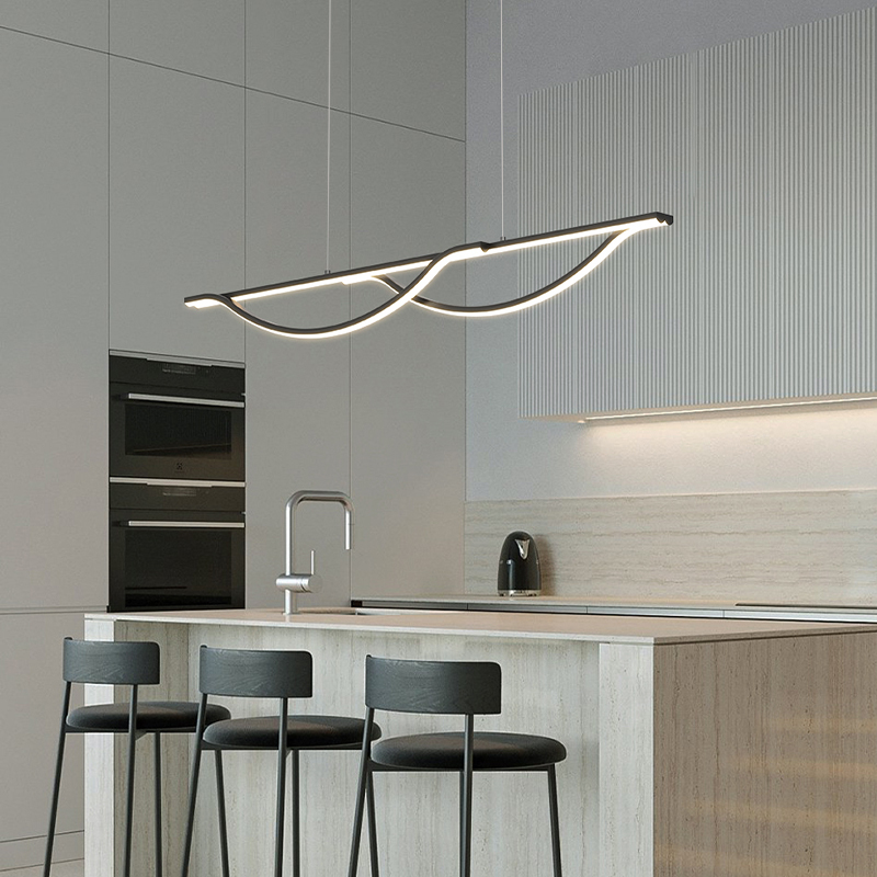Home Bar Word - Żyrandol restauracyjny Led prostota w stylu