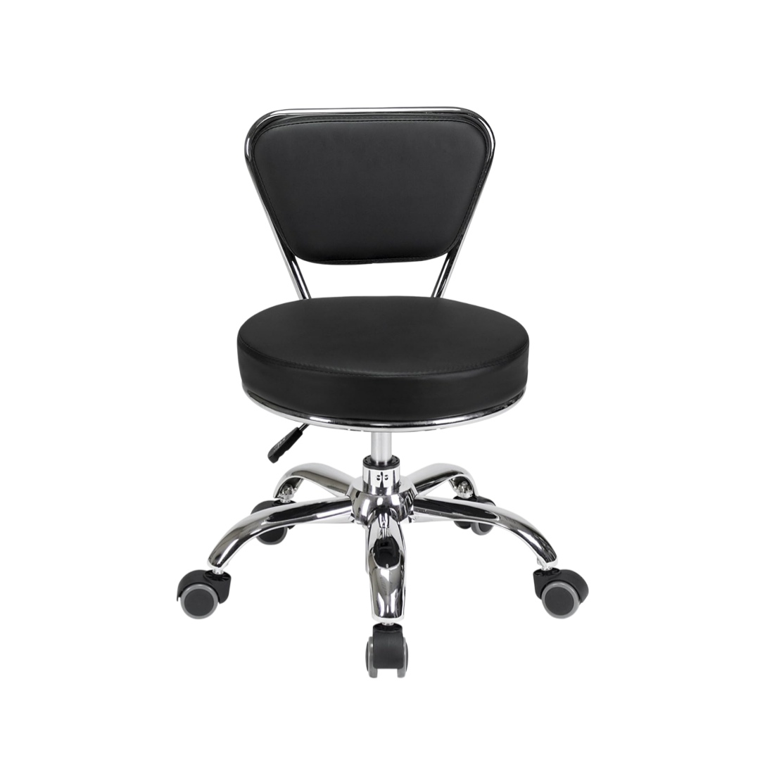 Home Bar Stools - Krzesło na kółkach, pneumatyczny niski stołek