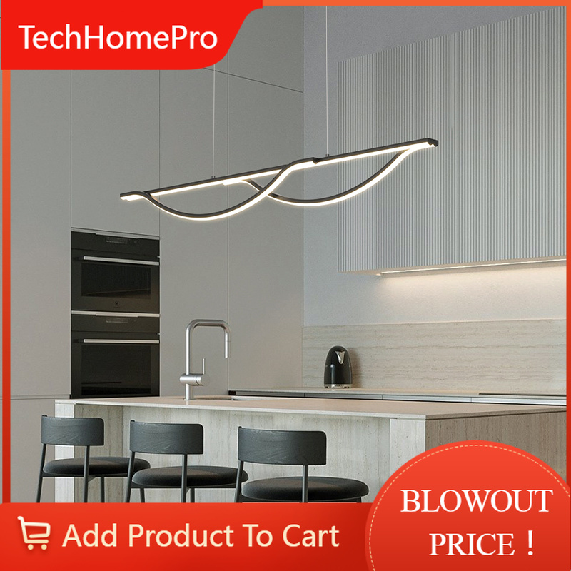 Home Bar Word - Żyrandol do restauracji TechHPLed, nordycka prosta