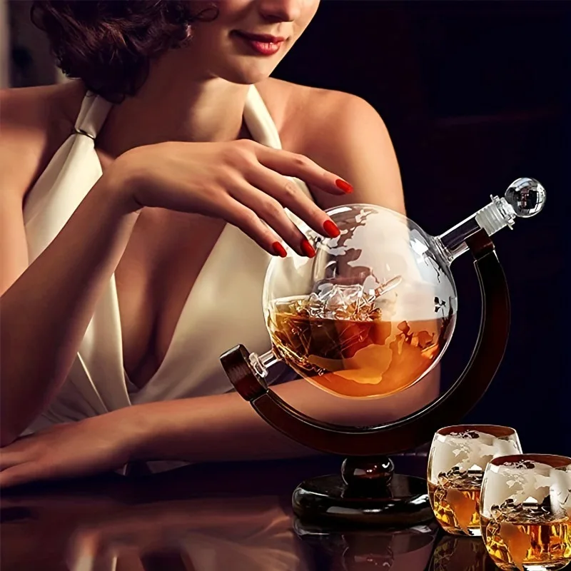 Zestaw karafki do whisky w ksz – Decanter Globe Set recenzja i cena