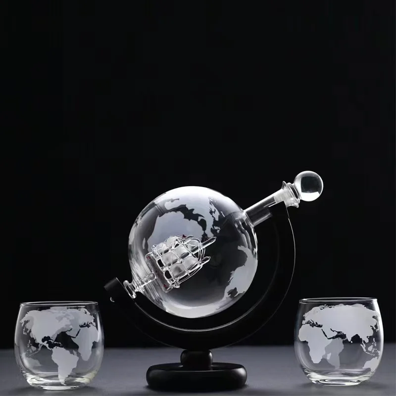 Zestaw kieliszków do whisky Cr – Decanter Globe Set recenzja i cena