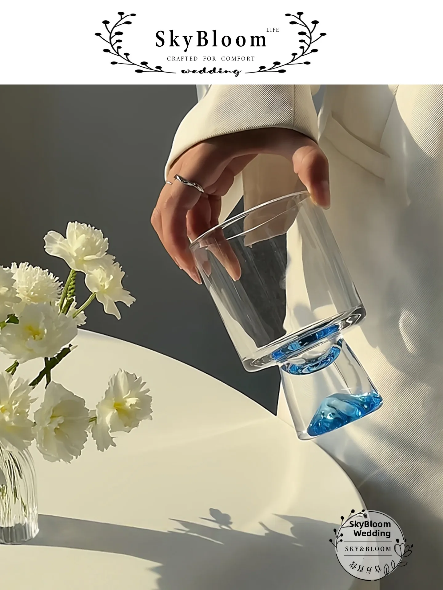 Luksusowe kieliszki SkyBloom H – Highball Glass Set recenzja i cena