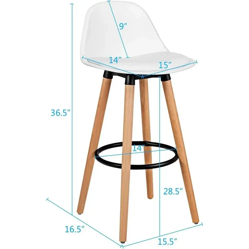 Zestaw 4 stołków barowych z si – Home Bar Stools recenzja i cena