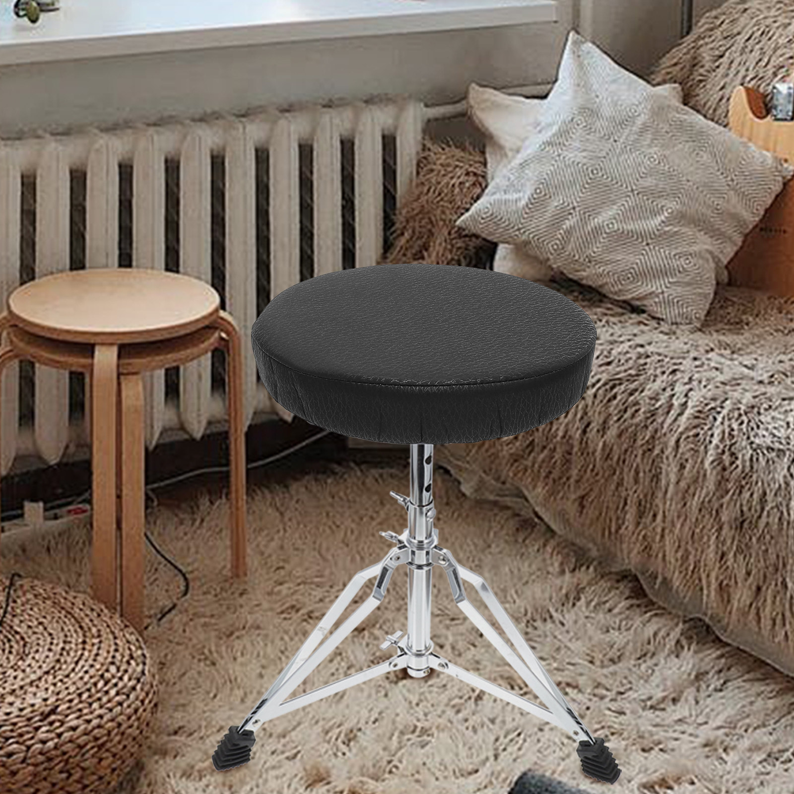Okrągły pokrowiec na stołek, c – Home Bar Stools recenzja i cena